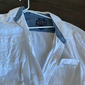 Mens Short Sleeve Button up shirt